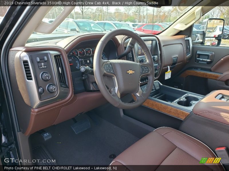 Black / High Country Saddle 2019 Chevrolet Silverado 3500HD High Country Crew Cab 4x4