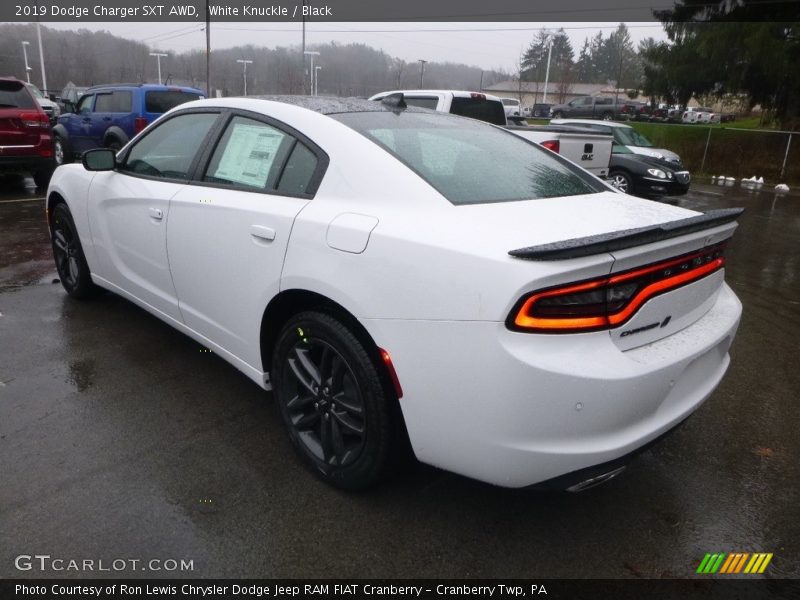 White Knuckle / Black 2019 Dodge Charger SXT AWD