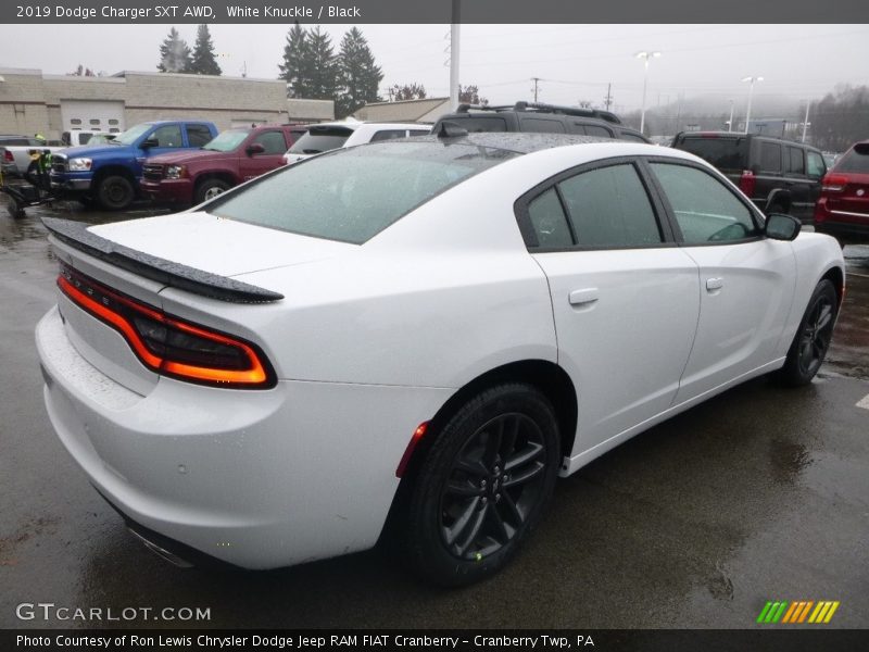 White Knuckle / Black 2019 Dodge Charger SXT AWD