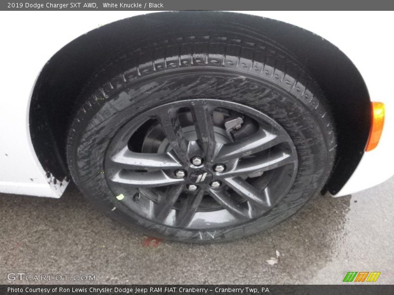 White Knuckle / Black 2019 Dodge Charger SXT AWD