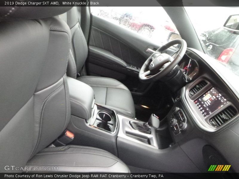 White Knuckle / Black 2019 Dodge Charger SXT AWD