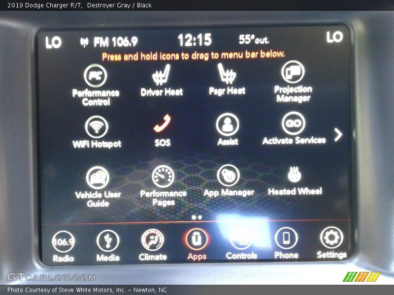 Destroyer Gray / Black 2019 Dodge Charger R/T