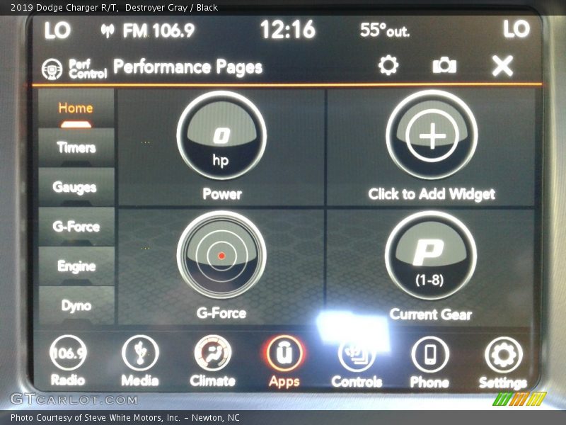 Destroyer Gray / Black 2019 Dodge Charger R/T