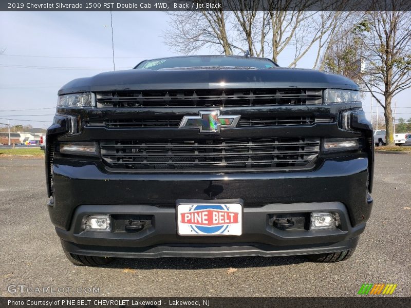 Black / Jet Black 2019 Chevrolet Silverado 1500 RST Double Cab 4WD