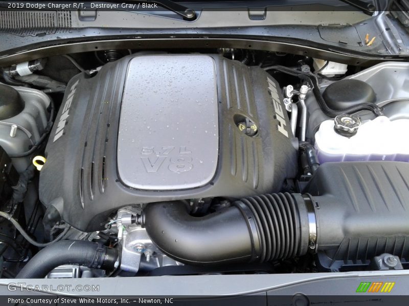 Destroyer Gray / Black 2019 Dodge Charger R/T