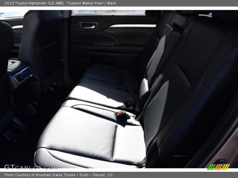 Toasted Walnut Pearl / Black 2019 Toyota Highlander XLE AWD