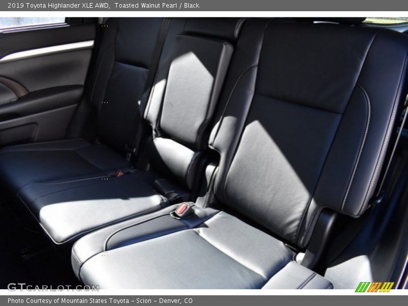 Toasted Walnut Pearl / Black 2019 Toyota Highlander XLE AWD
