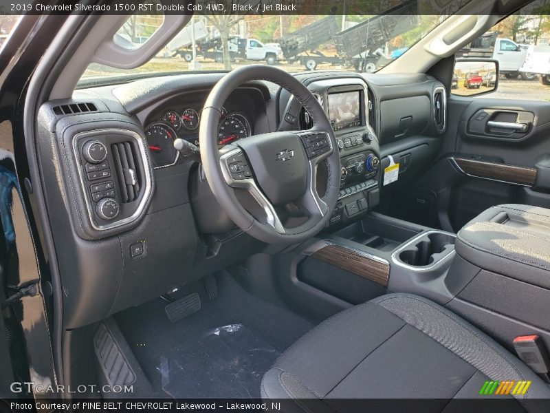 Black / Jet Black 2019 Chevrolet Silverado 1500 RST Double Cab 4WD