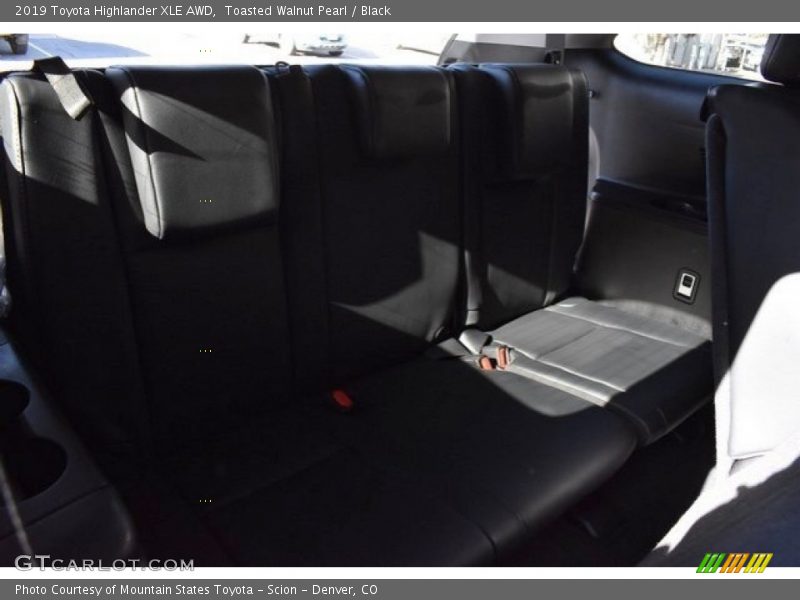 Toasted Walnut Pearl / Black 2019 Toyota Highlander XLE AWD