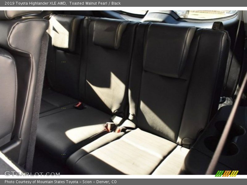 Toasted Walnut Pearl / Black 2019 Toyota Highlander XLE AWD