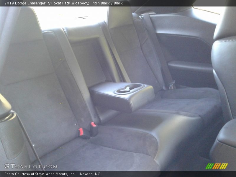 Rear Seat of 2019 Challenger R/T Scat Pack Widebody