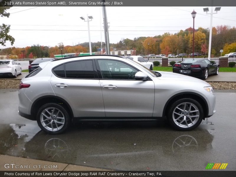  2019 Stelvio Sport AWD Silverstone Gray Metallic