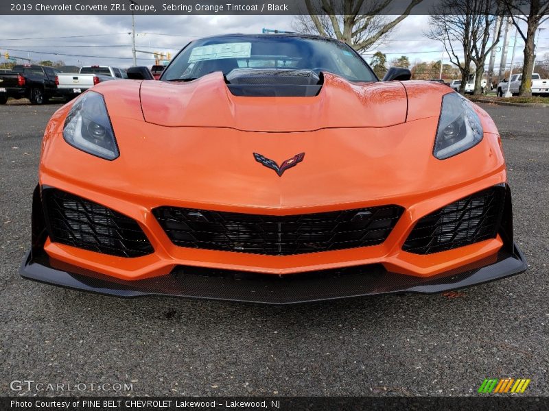 Sebring Orange Tintcoat / Black 2019 Chevrolet Corvette ZR1 Coupe