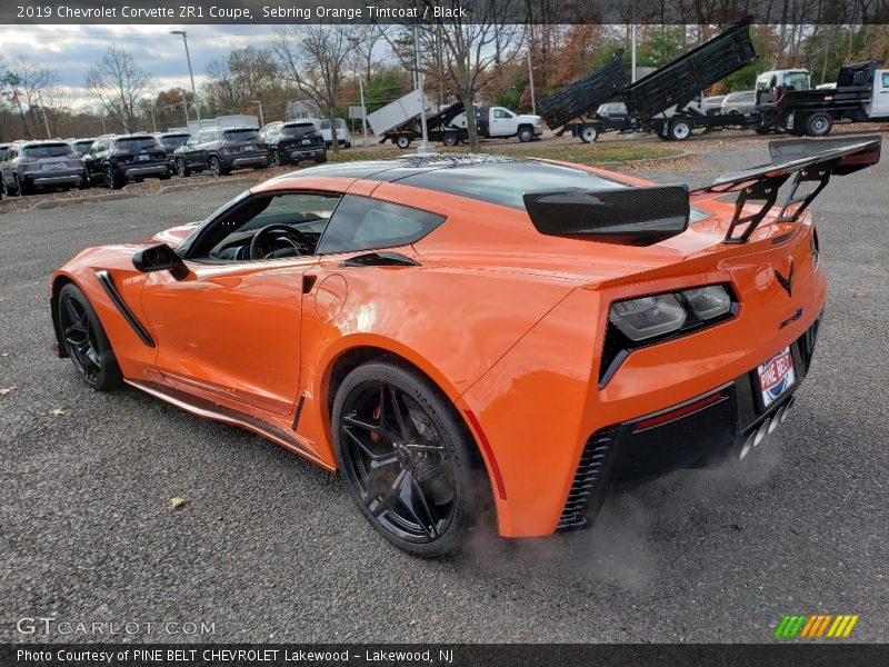 Sebring Orange Tintcoat / Black 2019 Chevrolet Corvette ZR1 Coupe