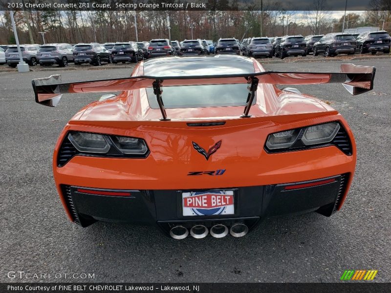 Sebring Orange Tintcoat / Black 2019 Chevrolet Corvette ZR1 Coupe