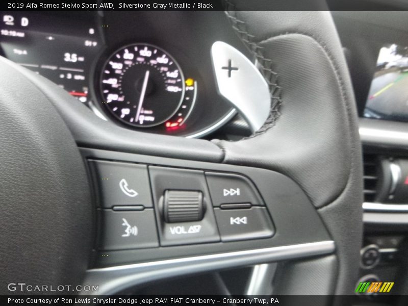  2019 Stelvio Sport AWD Steering Wheel