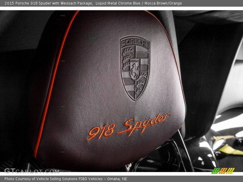  2015 918 Spyder with Weissach Package Logo