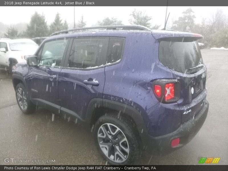 Jetset Blue / Black 2018 Jeep Renegade Latitude 4x4