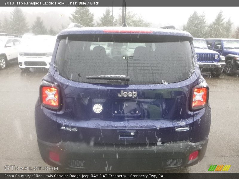 Jetset Blue / Black 2018 Jeep Renegade Latitude 4x4
