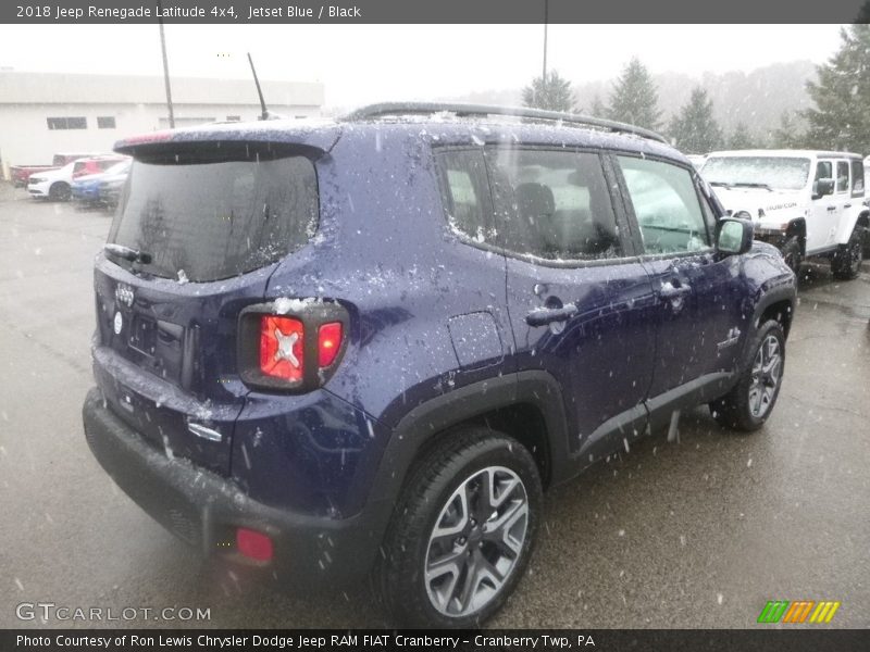 Jetset Blue / Black 2018 Jeep Renegade Latitude 4x4