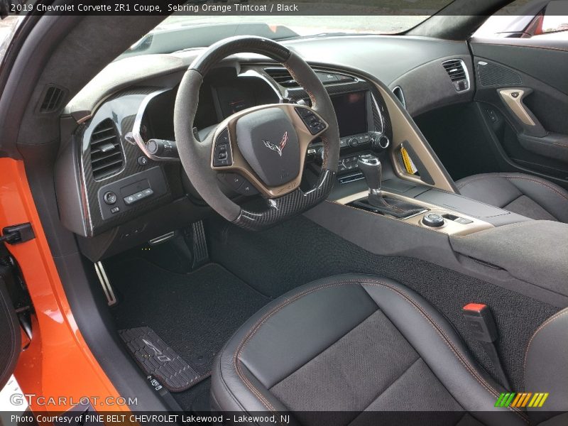  2019 Corvette ZR1 Coupe Black Interior