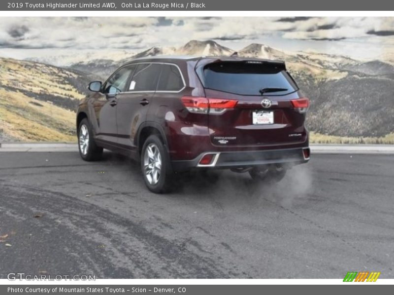 Ooh La La Rouge Mica / Black 2019 Toyota Highlander Limited AWD