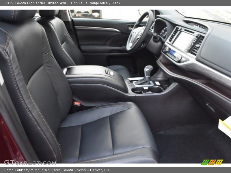 Ooh La La Rouge Mica / Black 2019 Toyota Highlander Limited AWD