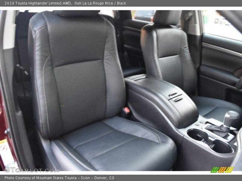 Ooh La La Rouge Mica / Black 2019 Toyota Highlander Limited AWD