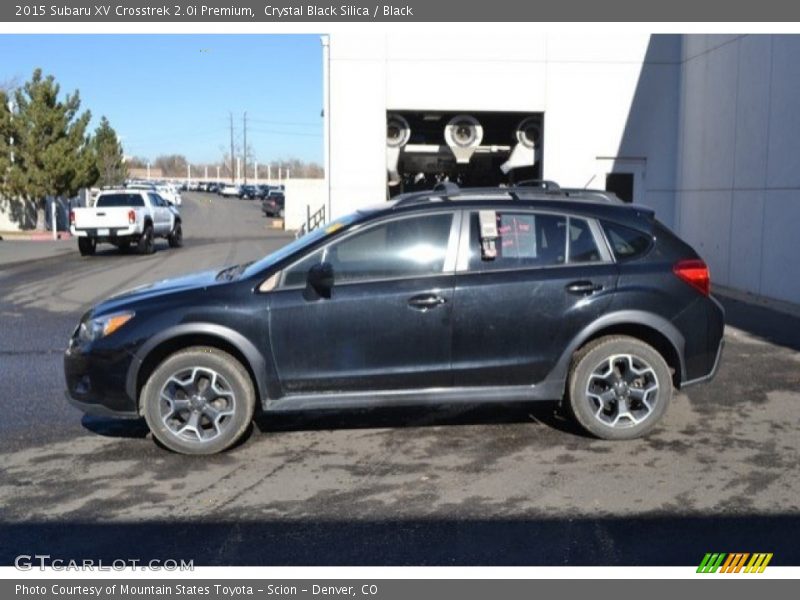 Crystal Black Silica / Black 2015 Subaru XV Crosstrek 2.0i Premium