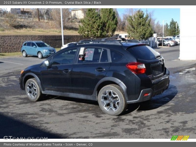 Crystal Black Silica / Black 2015 Subaru XV Crosstrek 2.0i Premium