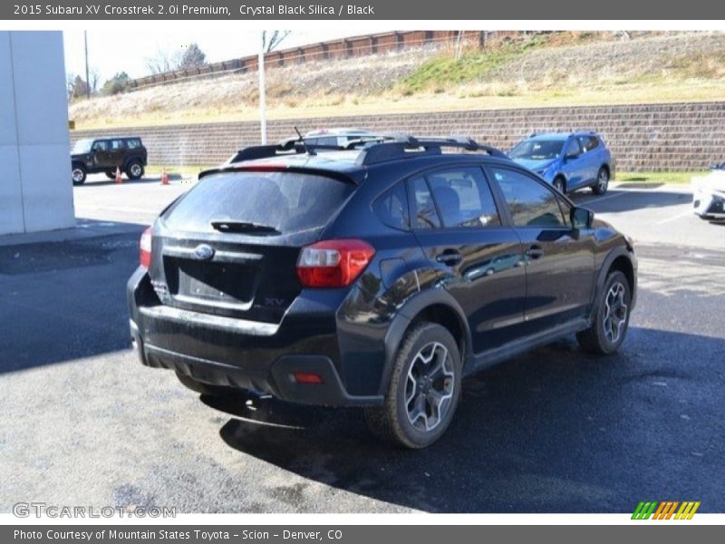 Crystal Black Silica / Black 2015 Subaru XV Crosstrek 2.0i Premium