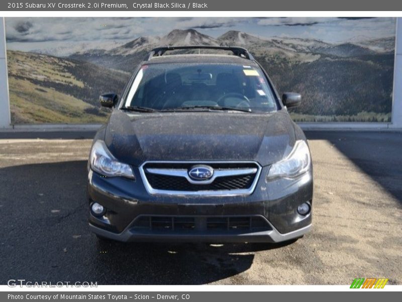 Crystal Black Silica / Black 2015 Subaru XV Crosstrek 2.0i Premium