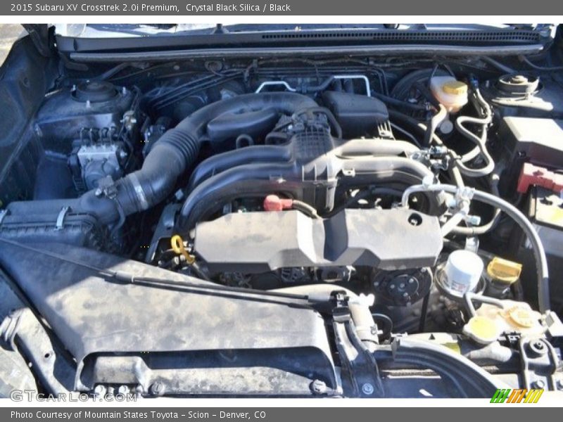 Crystal Black Silica / Black 2015 Subaru XV Crosstrek 2.0i Premium