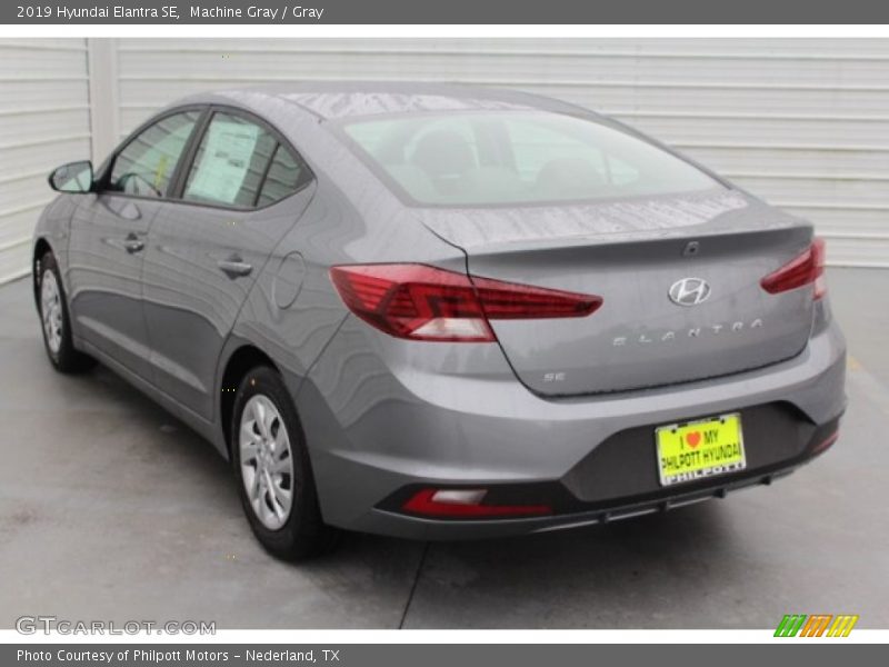 Machine Gray / Gray 2019 Hyundai Elantra SE