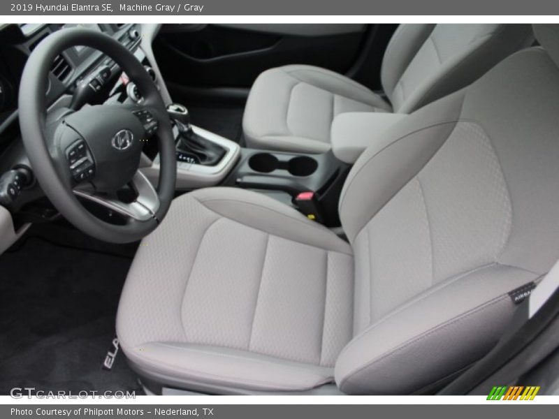 Machine Gray / Gray 2019 Hyundai Elantra SE