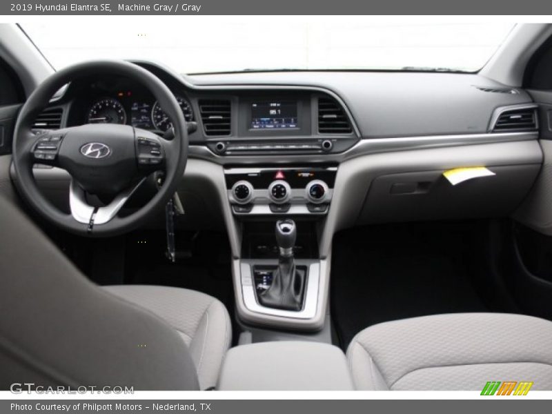 Machine Gray / Gray 2019 Hyundai Elantra SE