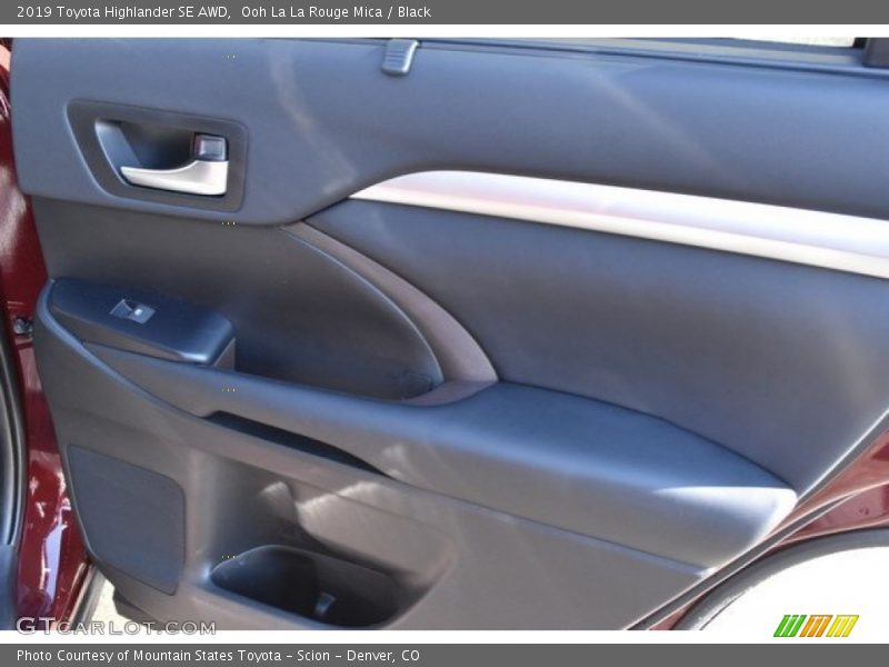 Ooh La La Rouge Mica / Black 2019 Toyota Highlander SE AWD