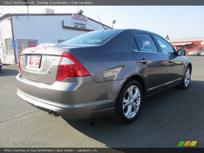 Sterling Grey Metallic / Charcoal Black 2012 Ford Fusion SE