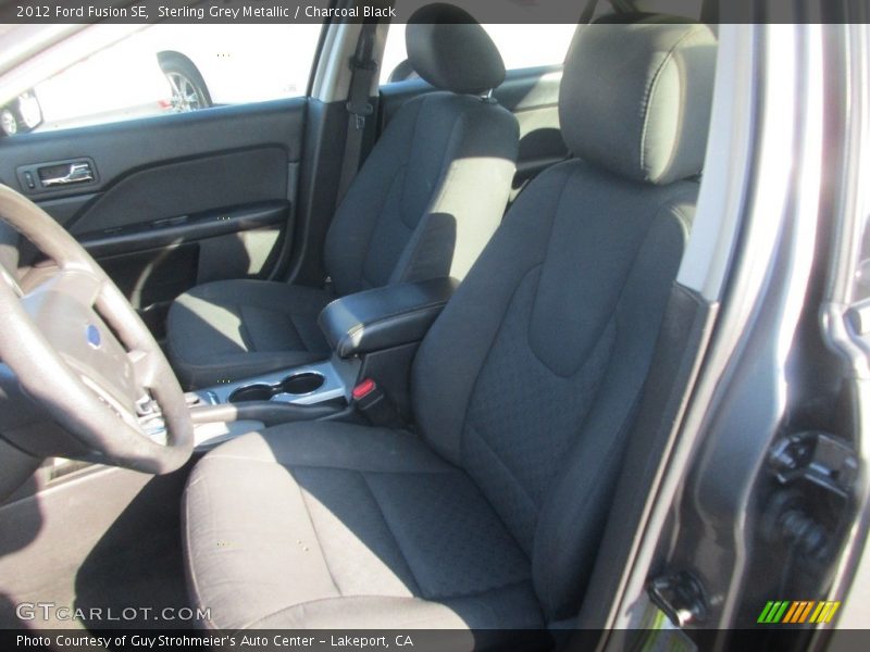 Sterling Grey Metallic / Charcoal Black 2012 Ford Fusion SE
