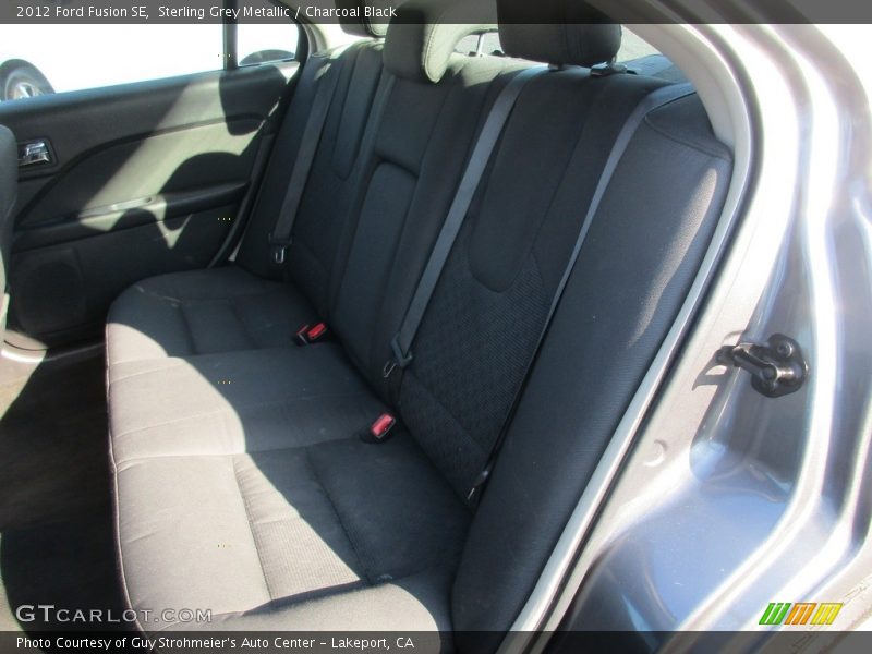 Sterling Grey Metallic / Charcoal Black 2012 Ford Fusion SE
