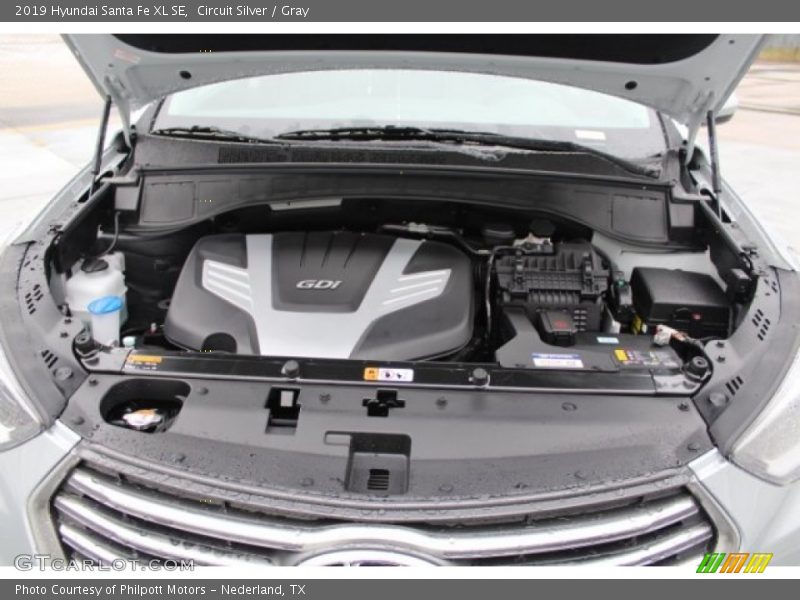 Circuit Silver / Gray 2019 Hyundai Santa Fe XL SE