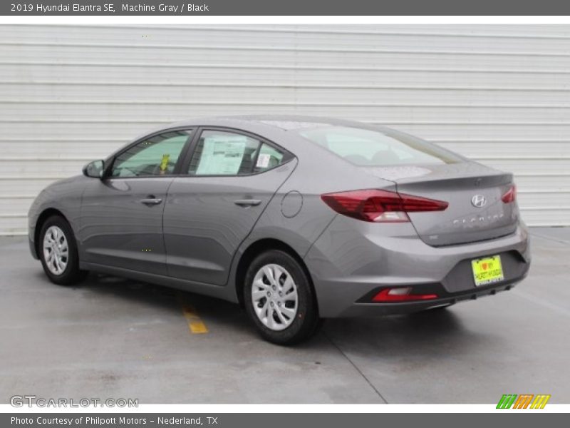 Machine Gray / Black 2019 Hyundai Elantra SE