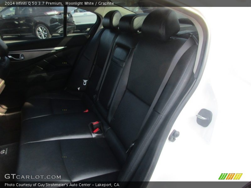 Moonlight White / Graphite 2014 Infiniti Q 50 3.7 Premium
