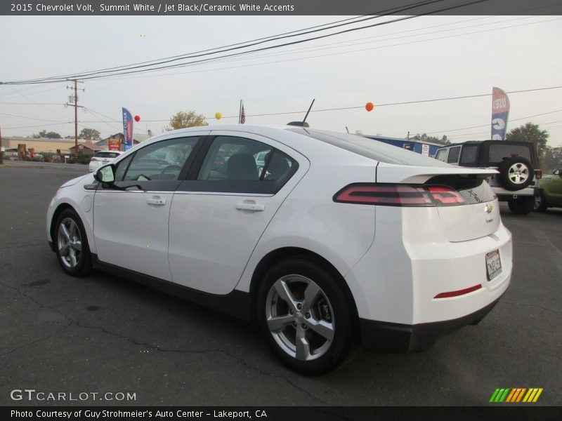 Summit White / Jet Black/Ceramic White Accents 2015 Chevrolet Volt