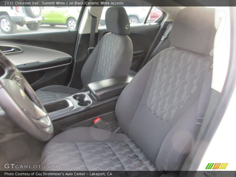 Summit White / Jet Black/Ceramic White Accents 2015 Chevrolet Volt