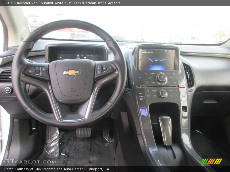 Summit White / Jet Black/Ceramic White Accents 2015 Chevrolet Volt