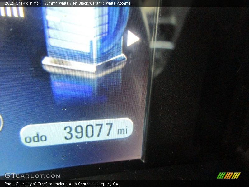 Summit White / Jet Black/Ceramic White Accents 2015 Chevrolet Volt