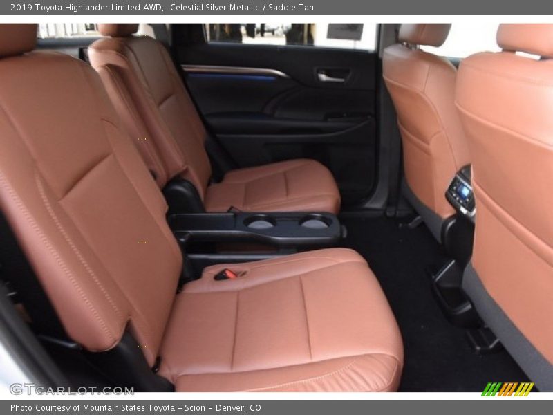 Celestial Silver Metallic / Saddle Tan 2019 Toyota Highlander Limited AWD