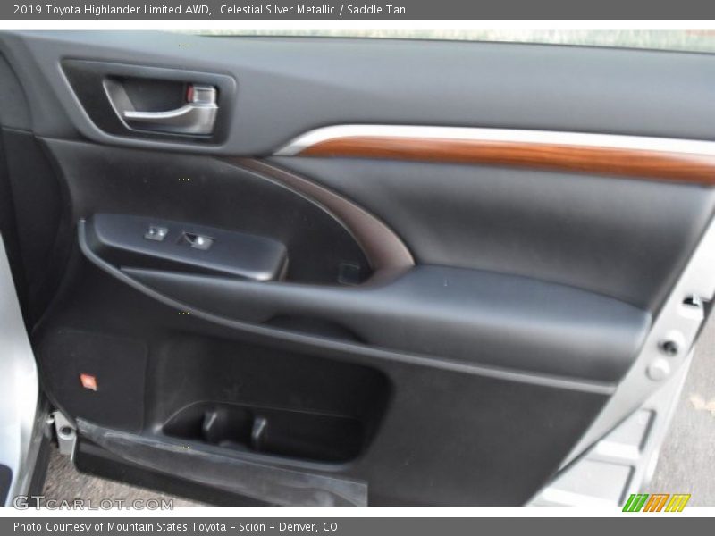 Celestial Silver Metallic / Saddle Tan 2019 Toyota Highlander Limited AWD