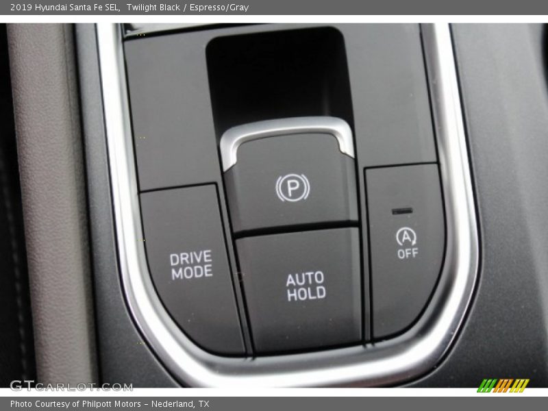 Twilight Black / Espresso/Gray 2019 Hyundai Santa Fe SEL
